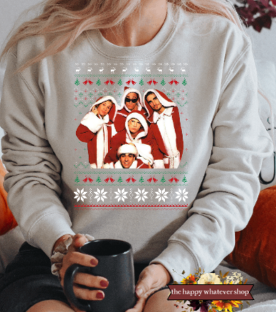 Boyband Christmas sweater