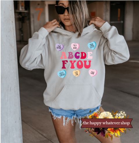 ABCDEF YOU Hoodie