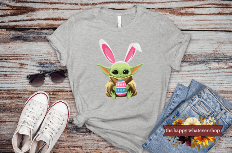 Yoda Easter Bunny Tee Shirt